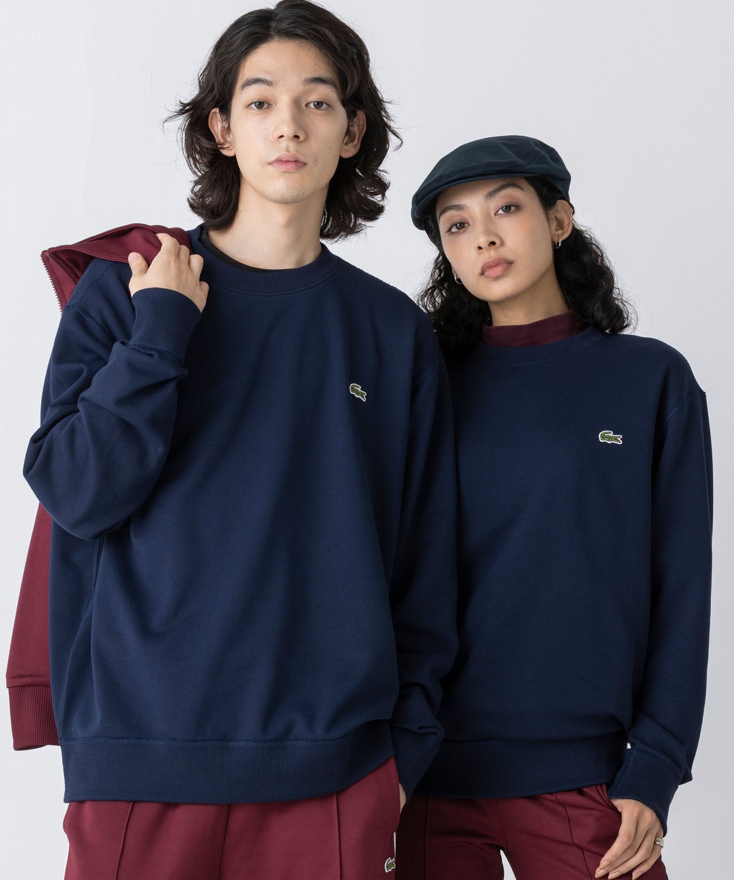 Lacoste Unisex Sweatshirt: Classic Design, Organic Cotton, and Iconic Crocodile Logo