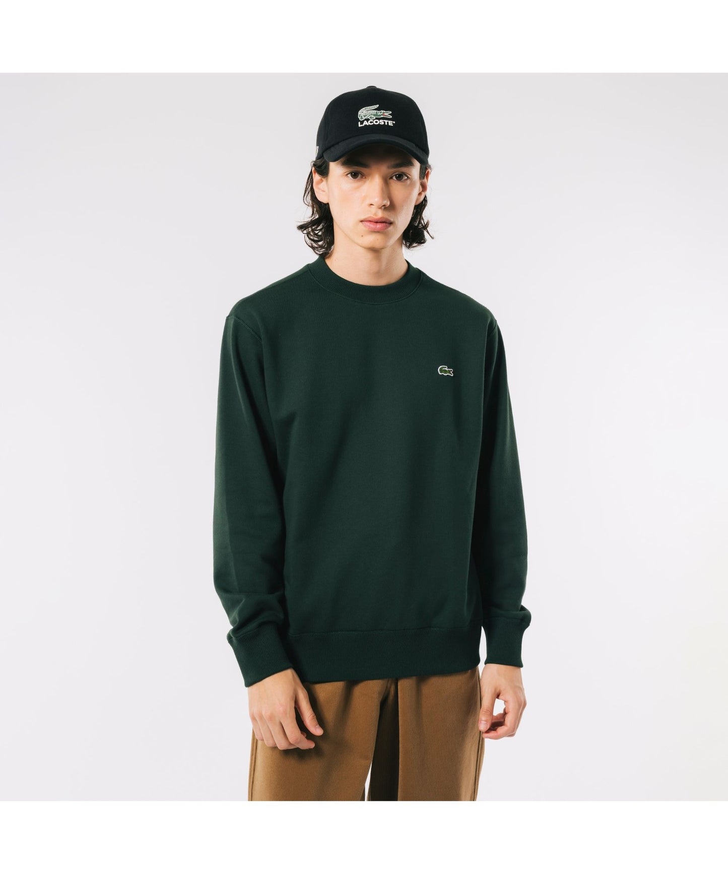 Lacoste Unisex Sweatshirt: Classic Design, Organic Cotton, and Iconic Crocodile Logo