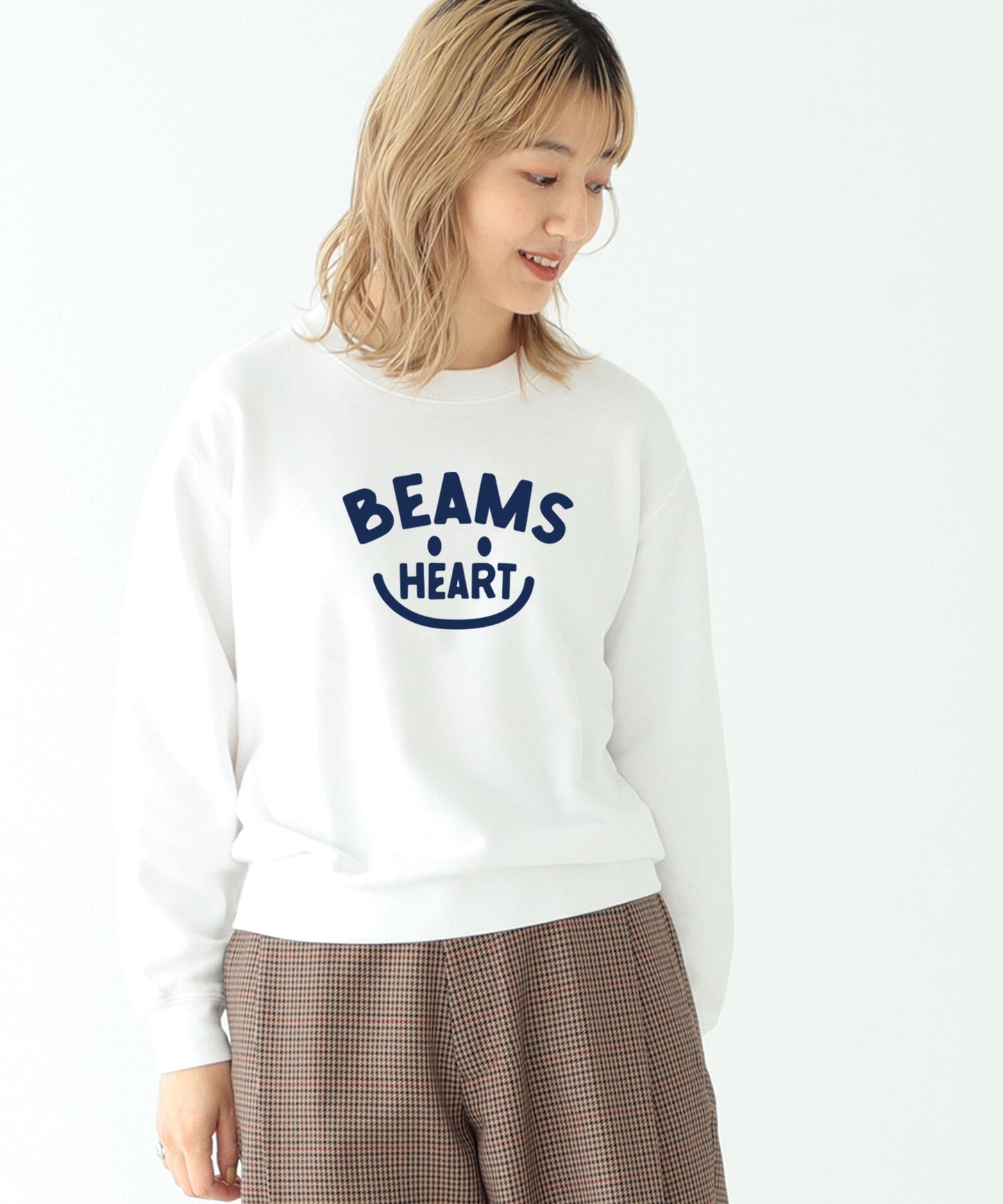 Beams Smiley Face Logo Sweatshirt