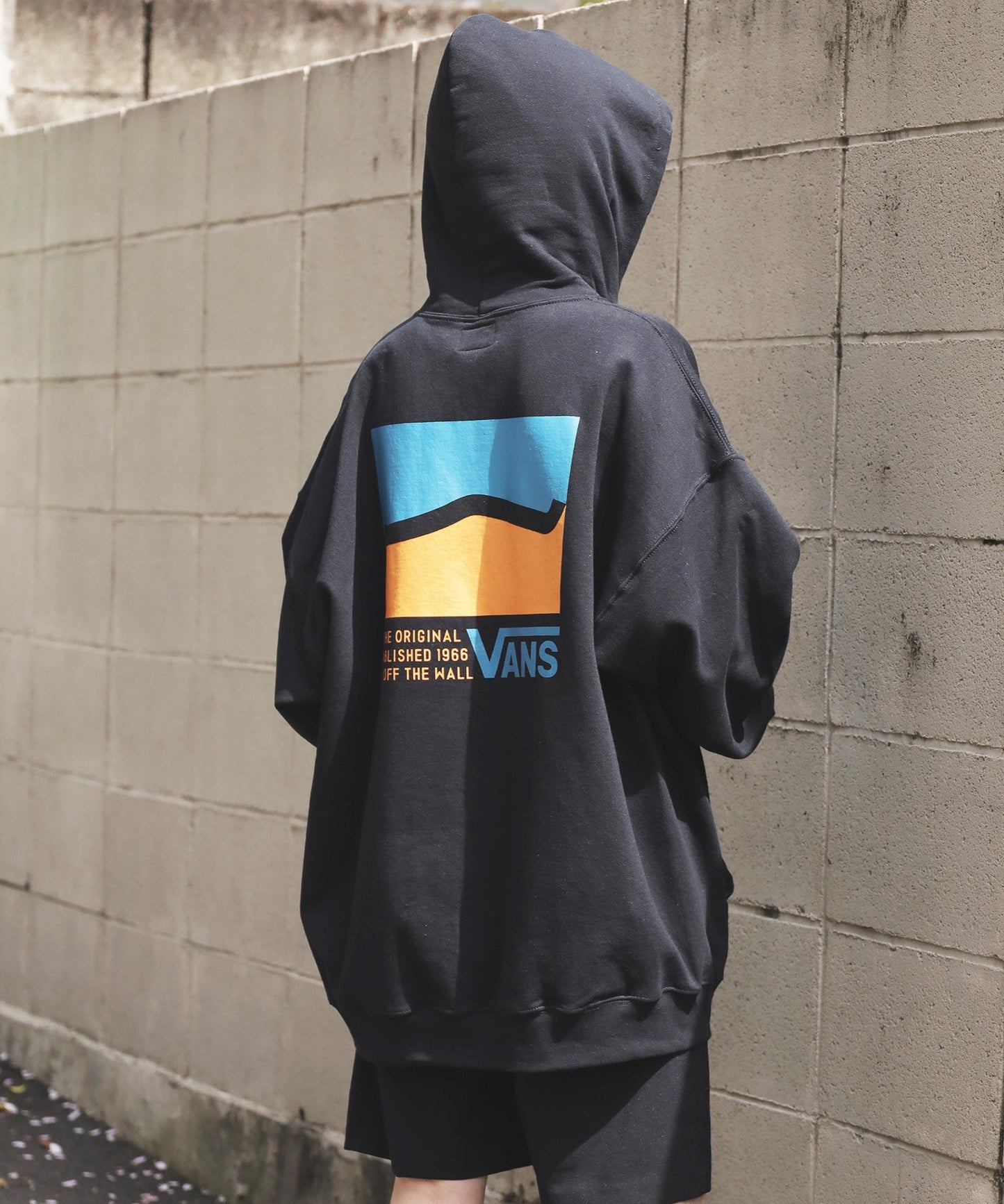 Vans Off the Wall Hoodie with Graphic Print