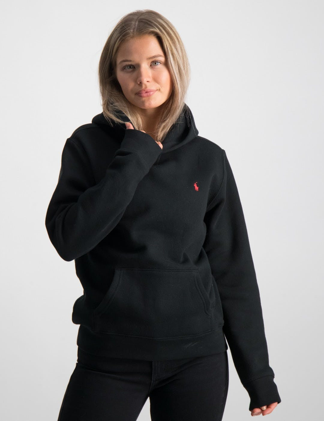 Ralph Lauren Hoodie with Embroidered Logo For Men & Woman