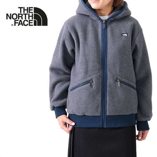 The North Face hoodie with letter logo zipper