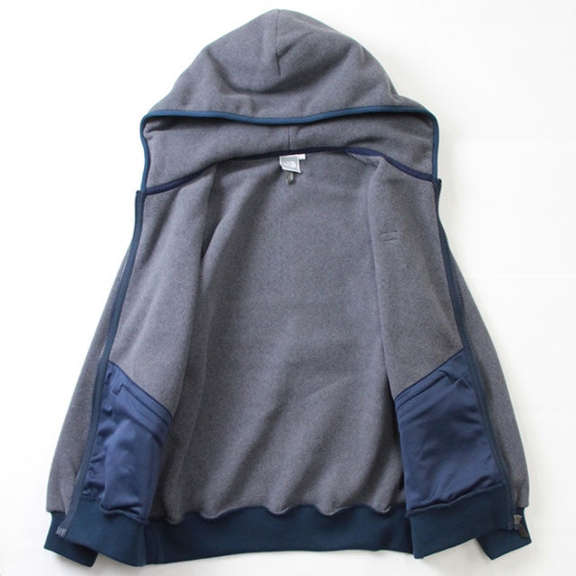 The North Face hoodie with letter logo zipper